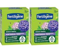 FERTILIGENE FEGHOR12 - Engrais Végétal Hortensias, Rhododendrons, Camélias 1,2 kg - Fleurs plus abondantes -Seulement 1 application en 3 mois -Jusqu'à 48 plantes - Produit 100% naturel avec zéolite