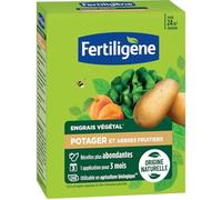 FERTILIGENE FEGPOT12 - Engrais Végétal Potager et Arbres Fruitiers 1,2 kg - Des récoltes plus abondantes - Seulement 1 application en 3 mois - Jusqu'à 24 m² environ -Produit 100% naturel avec zéolite