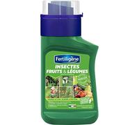 FERTILIGENE FLEG250N - Insecticide Concentré Fruits et Légumes Naturel 250 ml - Préventif et curatif - Elimine les ravageurs des cultures légumières et fruitières - Jusqu'à 125 m² - Idéal pour potager