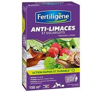 Fertiligène FLIMEX45 Anti limace et Escargots Granules d'origine Naturelle | 450 GR | 150 m traités | Action Rapide et Durable | Prêt à l'emploi | Utilisable en Agriculture Biologique