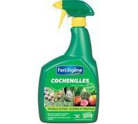 FERTILIGENE FCOCPAL - Pulvérisateur Insecticide Cochenilles Prêt à l'Emploi 800 ml - A base d'huile végétale de Colza - Elimine efficacement tous types de cochenilles (farineuse, bouclier, carapace)