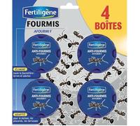 FERTILIGENE Lot de 4 Boîtes appât Anti-Fourmis