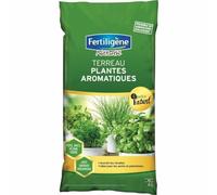FERTILIGENE NATUREN FAROM6P - Terreau Plantes Aromatique UAB 6 L - Accroît Les récoltes - Idéal pour Les semis et plantations - Terreau avec Engrais Organique - Produit Naturel et fabriqué en France