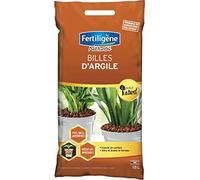 Fertiligène NATUREN FBIL6P - Billes d'argile UAB 6 L - Aère et Draine Le terreau - Couvre en Surface pour réduire Les arrosages - Limiter Les Mauvaises Herbes - Produit Naturel et fabriqué en France
