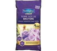 FERTILIGENE NATUREN FBRU6P -Terre Dite de Bruyère, Hortensias, Azalées UAB 6 L -Adaptée aux Plantes acidophiles -Terre de bruyère avec Engrais Organique -Floraison Plus abondante - Fabriqué en France