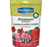 FERTILIGENE NATUREN POEFLE7 - Engrais Granulés Performance Organics Plantes Fleuries, Géraniums, Dipladénias UAB 700 g -Résultats dès 1 semaine -Avec extraits végétaux enrichi en guano marin -Pour 9m²