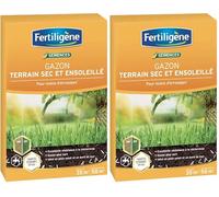 FERTILIGENE SEC35 - Semences Gazon Terrain Sec 875 g - Pour moins d'arrosages et un gazon plus vert - Excellence résistance à la sécheresse - Idéal terrains en plein soleil ou bord de mer -Pour 35m²