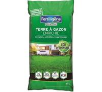 FERTILIGENE Terre à gazon enrichie responsable 40 L