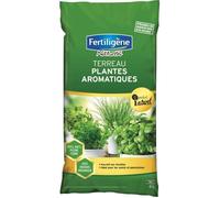 FERTILIGENE NATUREN FAROM6P - Terreau Plantes Aromatique UAB 6 L - Accroît Les récoltes - Idéal pour Les semis et plantations - Terreau avec Engrais Organique - Produit Naturel et fabriqué en France
