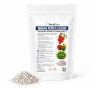 FertilTech Engrais Azote & Calcium 750 g - Engrais Hydrosoluble en Granulés pour Tomates, Poivrons, Salades et Cultures à Feuilles, Arrosage Fertilisant, Fertigation, Apport Calcium
