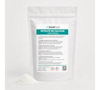 FertilTech Nitrate de Calcium 750 g - Engrais riche en Calcium pour Potager, Tomates, Légumes, Arbres Fruitiers, Fleurs et Plantes Ornementales | Fertigation, Arrosage, Carences Calcium