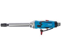 Fervi 0417 Broyeur pneumatique long, Cyan/Noir
