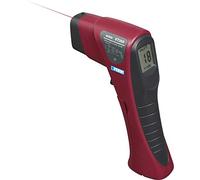 Fervi T064-Thermomètre Infra Rouge-Noir/Bordeaux