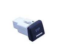 FESFOC Accessoires Automobiles Interrupteur ESP Bouton de Programme de stabilité électronique for Audi A4 S4 8E B6 B7 RS4 2001 2004 2005 2006 2007 2008 8E19271345PR 8ED927134