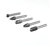 Fesjoy Lot de 5 Fraises Carbure pour Finition de Fonderie Propre, Tête