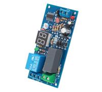 Fesjoy Module de Temporisation à Relais 220V CA 1-99 Secondes | Sortie contact sec, mode double affichage, potentiomètre 500K, précision 1 seconde