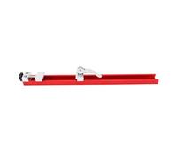 Fesjoy Rail de Guidage de Scie Circulaire en Alliage D'aluminium 360 mm, Guide Base Machine Découpe Fiable pour le Travail du Bois, Guide Circulaire électrique pour des Coupes Précises et Sûres