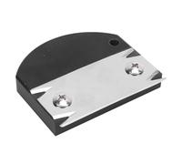 Fesjoy Tondeuse à Bandes de Chant, Outil de Fraisage Compact et Robuste pour le Travail du Bois avec 2 Têtes Rechange, Raboteuse à Main Légère pour Planches contreplaqué PVC ABS Bricoleurs