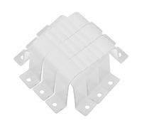 FESTFENDS 1 Ensemble Support de Gouttière Métallique Fixation Robuste pour Tuyau Pluvial Accessoire Léger et Polyvalent pour Drainage Extérieur Adapté Villas et Jardins