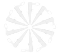 FESTFENDS 10 Embouts de Calfeutrage en Silicone Flexibles Ouverture Filetée, Buse Pivotante à 360 Degrés pour Applications Variées de Joints et Calfeutrage Porte-fenêtre