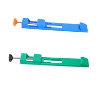 FESTFENDS 2 Pièces Guide de Scie Circulaire Compacte à Fixation Rapide | Gabarit de Guidage pour Menuiserie, Structure de Positionnement sans Palier, Serrage Rapide sur Rails