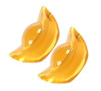 FESTFENDS 2pcs Ornements en Citrine Or pour Décoration de Bureau et Ornement de Vitrine Design Délicat pour Table la Maison
