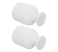 FESTFENDS 2pièces Flacons Diffuseurs Verre pour Huiles Essentielles Récipients Rechargeables pour Aromathérapie Bouteilles Cylindriques sans Couvercle pour Diffuseur à Bâtons