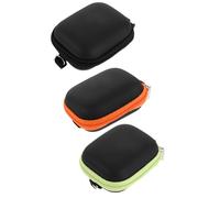 FESTFENDS 3 Pièces Étui de Rangement pour Huiles Essentielles Sac EVA Rigide Portable avec Compartiments pour Flacons Roller Protection Antichoc et Identification Rapide Organiseur de Voyage