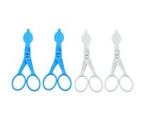 FESTFENDS Ciseaux à Crème Outil de Transfert de Fleur 12pcs pour Décoration de Gâteau en ABS Facile à Utiliser et Noël pour Pâtisserie
