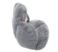 FESTFENDS Coussin de Siège Voiture de Patte de Chat Confort et Protection Lombaire Tissu Imitation Lapin et Coton Pp pour Chaise de Salle à Manger et Tatami