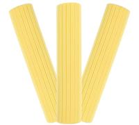 FESTFENDS de Tête de Balai Éponge Recharge Jaune en Mousse et Plastique Facile à Installer Lot de 3 Pièces pour Nettoyage Quotidien des Sols en Bois et Marbre