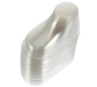 FESTFENDS Embauchoirs pour Chaussures Bébé en Plastique Transparent, 20 Paires de 8 CM, Présentoir à Chaussettes, Support pour Chaussures de Marche de Tout-Petits