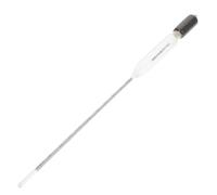 FESTFENDS Hydromètre Facile 1.3-1.4 Salinité en Échelle de Verre Blanc à Mesure Précise du Taux de Sel à Utiliser pour en Piscine et Aquaculture