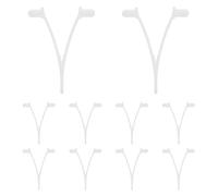 FESTFENDS Lot de 10 Clips de Piscine en Plastique Beige Sandales Femme été Fixation Facile pour Accessoires Piscine pour Nettoyage Spa