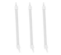 FESTFENDS Lot de 3 tubes chauffants en quartz : élément chauffant infrarouge de rechange de 19 cm - tige en quartz céramique pour radiateurs - tube électrique portable