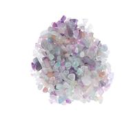 FESTFENDS Pierres de Cristal Naturelles pour Décoration Intérieure et Jardin Féerique, 500g de Cristaux Multifonctions pour Aquarium et Étang
