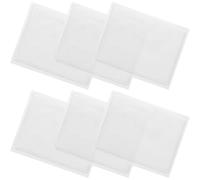 FESTFENDS Pochettes Adhésives Transparentes en PVC Lisses Lot de 6, Résistantes à l'eau pour Cartes de Stationnement et Documents pour Pare-Brise de Voiture