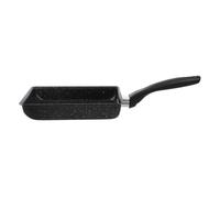 FESTFENDS Poêle à Steak Carrée en Aluminium Revêtement Antiadhésif, Manche Résistant Chaleur, pour Omelette Tamagoyaki en Extérieur et Barbecue
