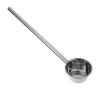 FESTFENDS Stainless Steel Water Scoop Long Handle Thickened Large Capacity For Kitchen Garden Bathing Shampoo Rinsing With Hook