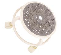 FESTFENDS Tabouret Bas Roulant pour Pédicure en Plastique, Tabouret Rond Pratique et Multifonctionnel, pour Salon de Manucure et Usage Domestique