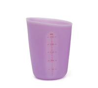 FESTFENDS Tasse à Mesurer Couleur Rose Translucide en Silicone Double Graduation 250ml Flexible et Compacte Couleur Aléatoire Cuisine et Machine à Café