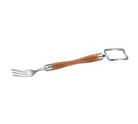 FESTFENDS Trancheuse à Pastèque Fourchette en Acier Inoxydable et Manche en Bois, Coupe Uniforme des Fruits, Maison Restaurant