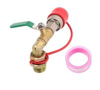FESTFENDS Vanne de Prise D’air Haute Pression Plastique et Cuivre, pour Tuyau de Compresseur et Système Connecteur Rapide de Compresseur, Raccord de Tuyau Pneumatique pour Camion