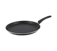 FestiCook Crêpière 26 cm en Aluminium Antiadhésif - Compatible Tous Feux dont Induction - Poêle à Crêpes avec Spatule en Bois (Bleu)