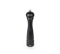 Festival Moulin à sel en bois noir mat 30 cm avec mécanisme Zircone