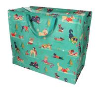 Festive Friends Sac de rangement géant XXL avec fermeture éclair Env. 58 x 28 x 48 cm