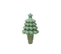 Festives Silicones bouchon de bouteille de vin créatif forme d ' arbre de noël bouchons de scellant de bouteille de boisson garder la fraîcheur Silicones Wine Stopper