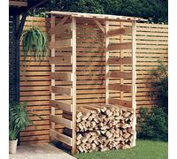 Festnight abri Bois de Chauffage, abri buches Exterieur,Abri de Stockage de Jardin,Porte-bûche,Range buches Exterieur,Abri de Stockage du Bois de Chauffage Type 1 100 x 90 x 200 cm-1Pcs
