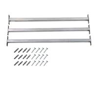 Festnight Barre de Fenêtre Réglable de Sécurité pour Maison ou Bureau 3 pcs 710-1200 mm