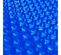 Festnight Couverture de Piscine Bâche à Bulle Bâches pour Piscine Bleu 400 x 200 cm PE